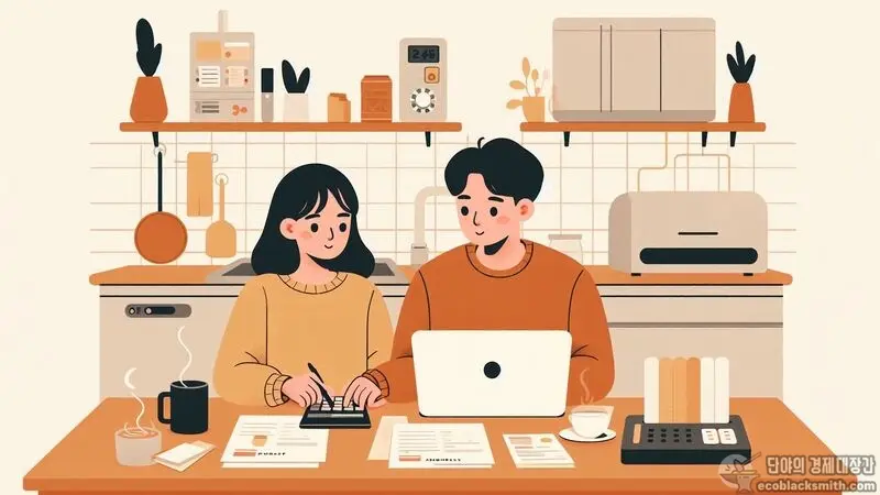 가정에서 에너지바우처 지원금액을 활용한 난방비 계획 수립